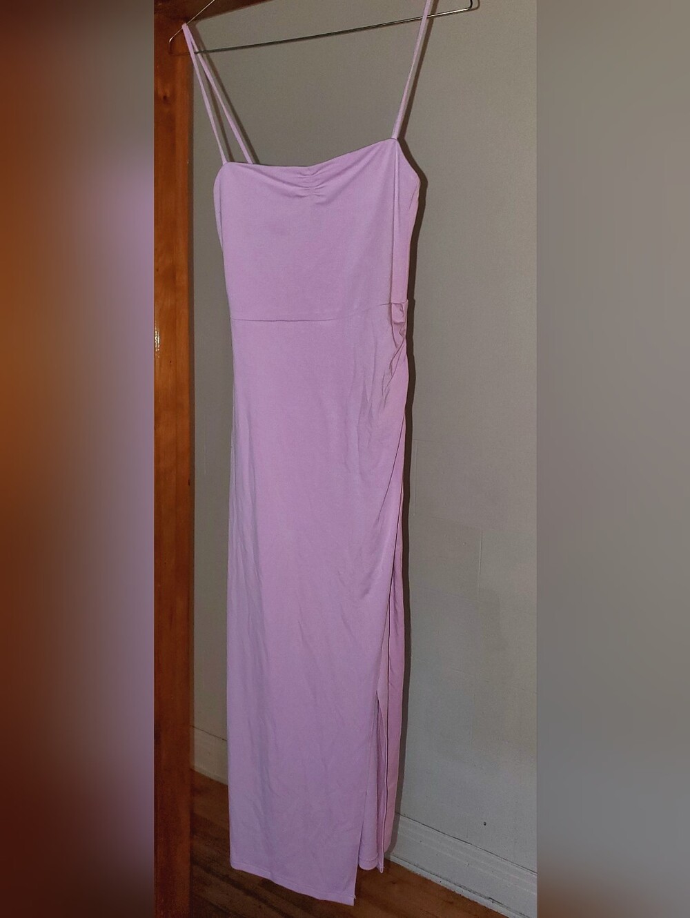 Wilfred Flight Straight Maxi Dress PINK xs